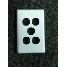 Five Gangs Switch Aluminium Cover Only NPE