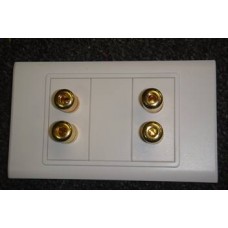 Wall Plate 2 Speakers