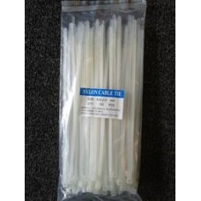 Cable Tie 3.6mmx200mm White 100 PACK