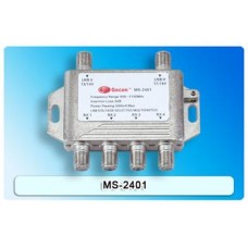 Gecen 2x4 Satellite Multiswitch (13/18V)