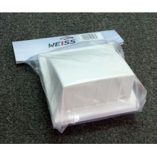 WEISS Hangsell Cowl Outlet 100mm Backdraft Flap