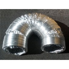 Aluminum Flexible Duct Silver 125mm*6m
