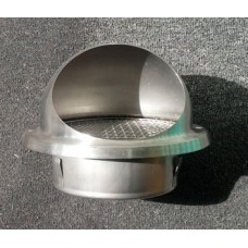 Grille Cowl Round Stainless steel 150mm 